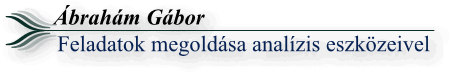 abraham feladatokanalizis